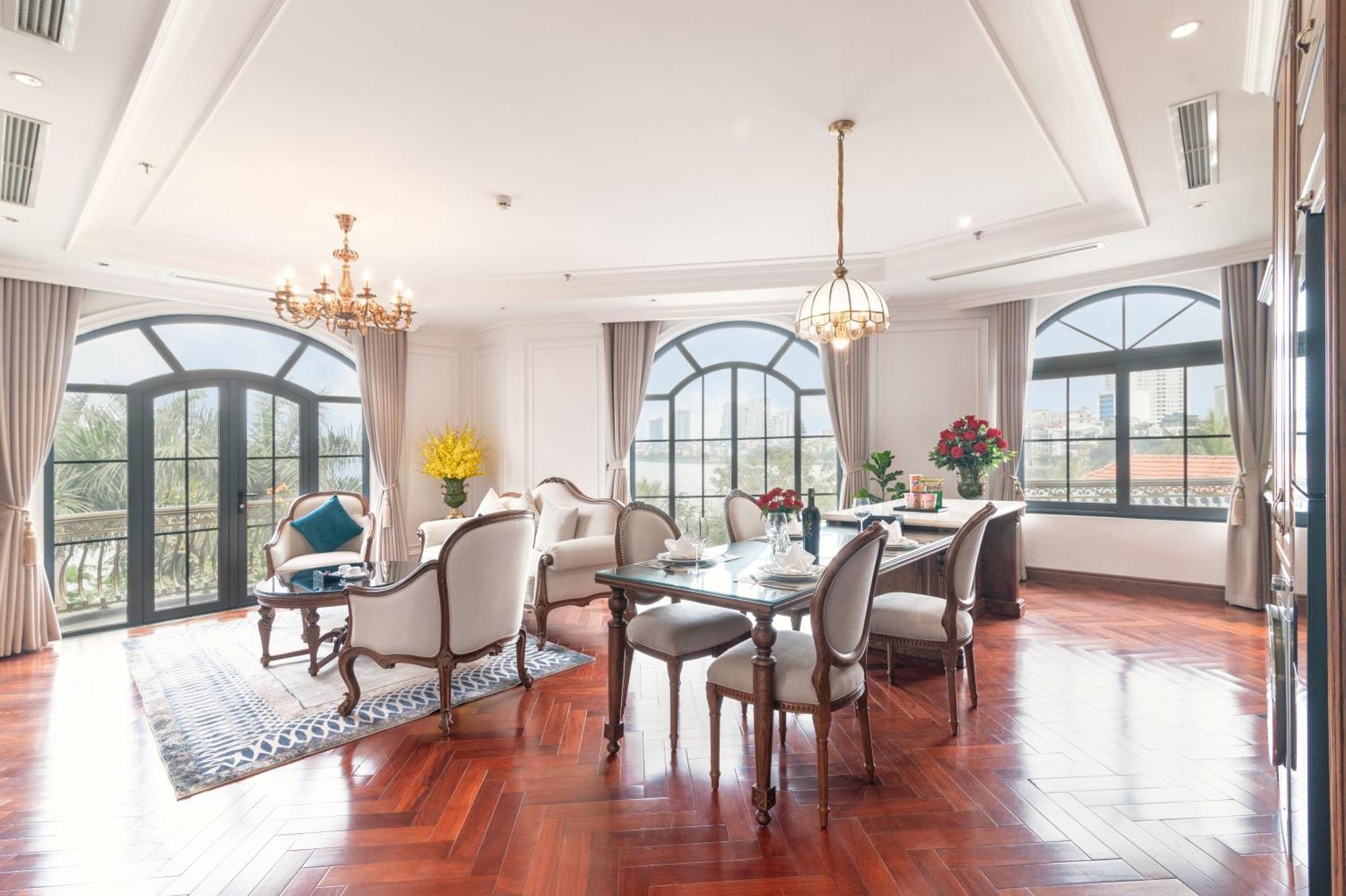 Luxe Paradise Suite Hotel Trich Sai Hanoi Luaran gambar
